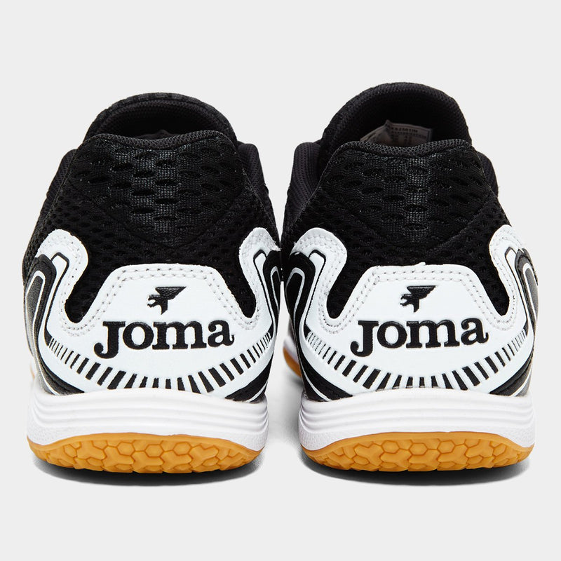 Chuteira Futsal Joma Maxima Unissex - Preto+Branco