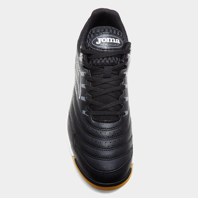 Chuteira Futsal Joma Maxima Unissex - Preto+Branco
