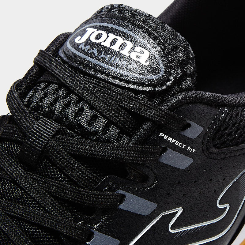 Chuteira Futsal Joma Maxima Unissex - Preto+Branco