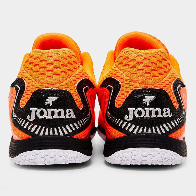 Chuteira Futsal Joma Maxima Unissex - Laranja+Preto